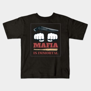 Gangster Mafia Designs Kids T-Shirt